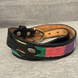Colorful Women's Leather Belt